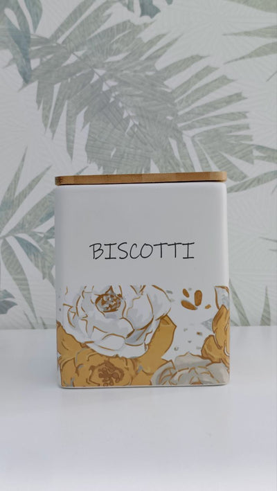 Biscottiera Quadrato modello Lux