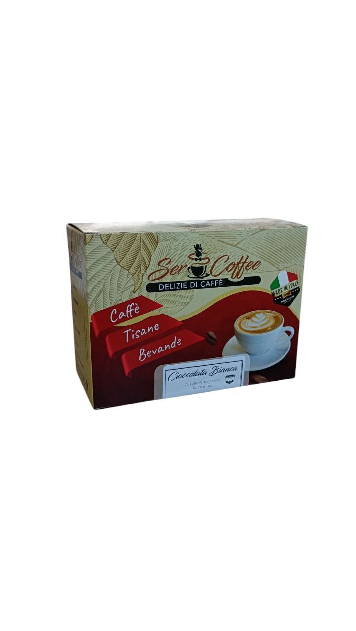 Capsule compatibili Dolce Gusto Cioccolata Bianca – 10 capsule