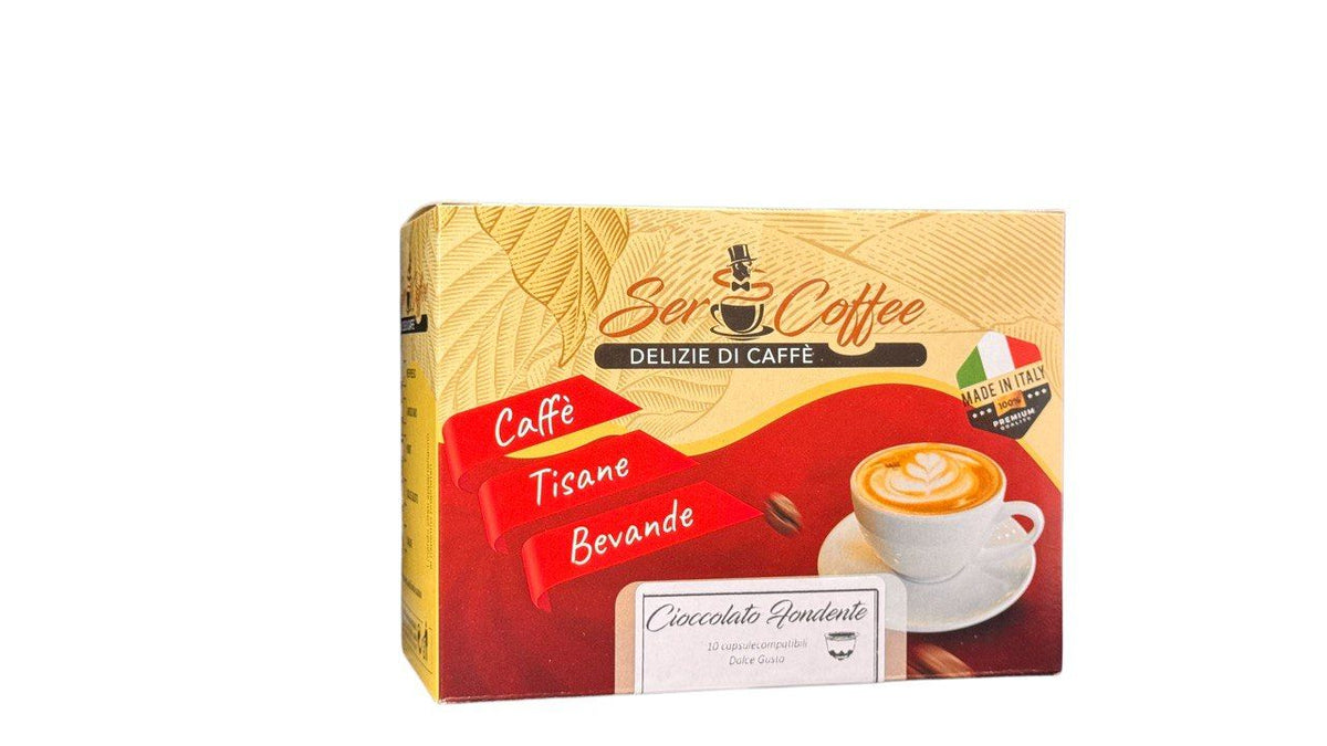 Capsule compatibili Dolce Gusto Cioccolato Fondente – 10 capsule