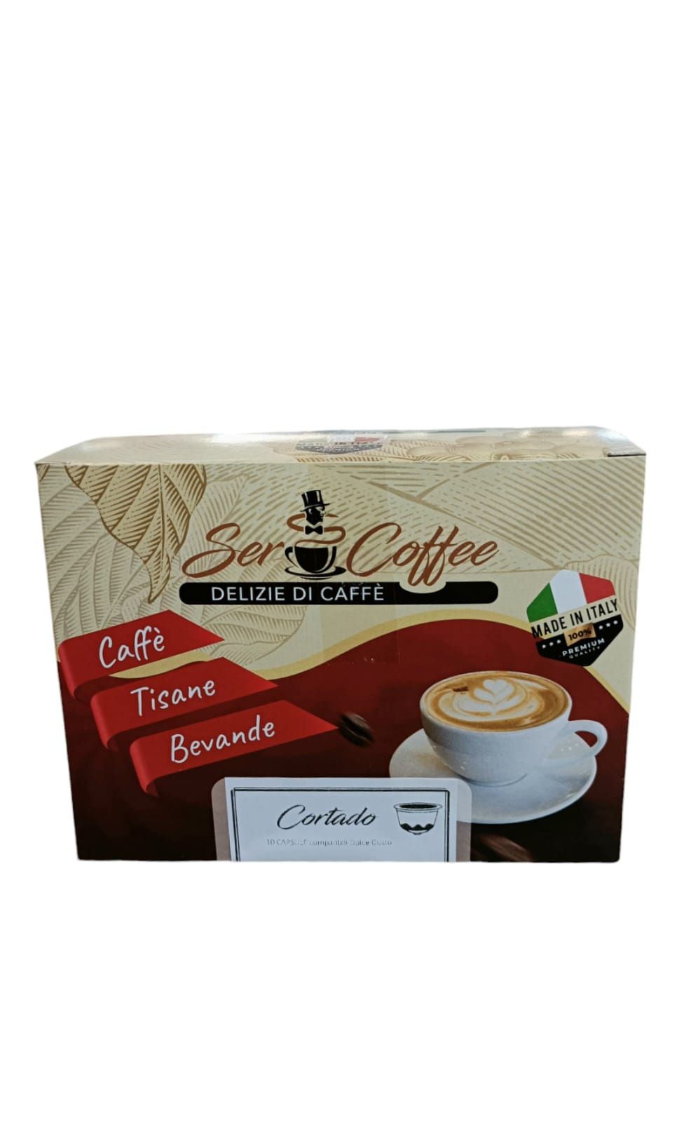 Capsule compatibili Dolce Gusto Cortado – 10 capsule