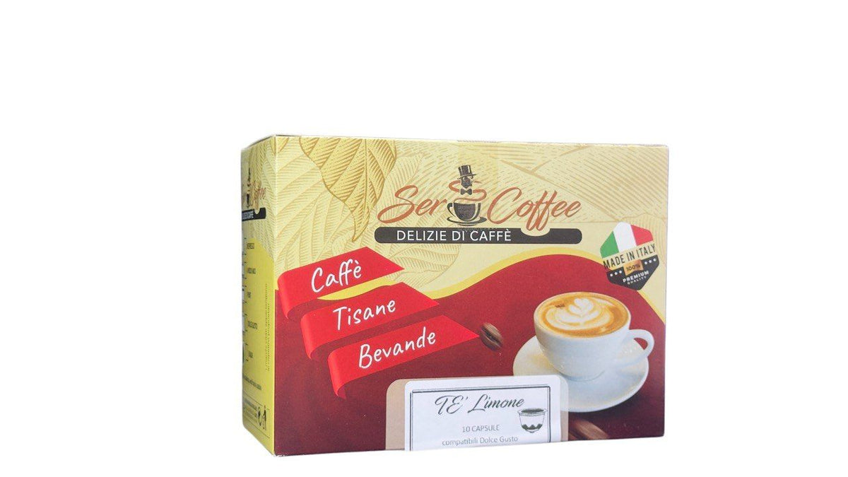 Capsule compatibili Dolce Gusto Tè Limone – 10 capsule