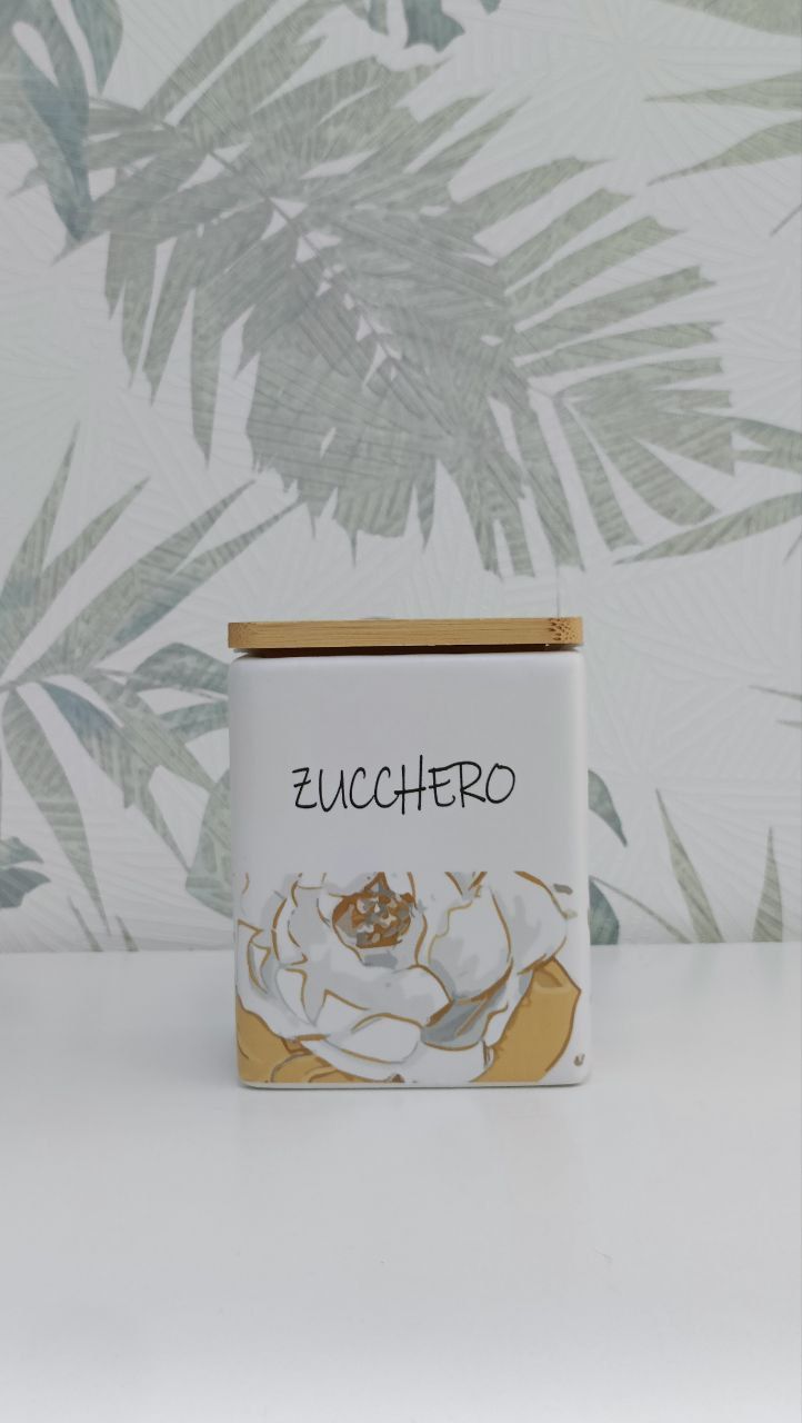 Barattolo Zucchero quadrato Modello Lux 10*13