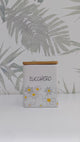 Barattolo Zucchero quadrato modello Daisy