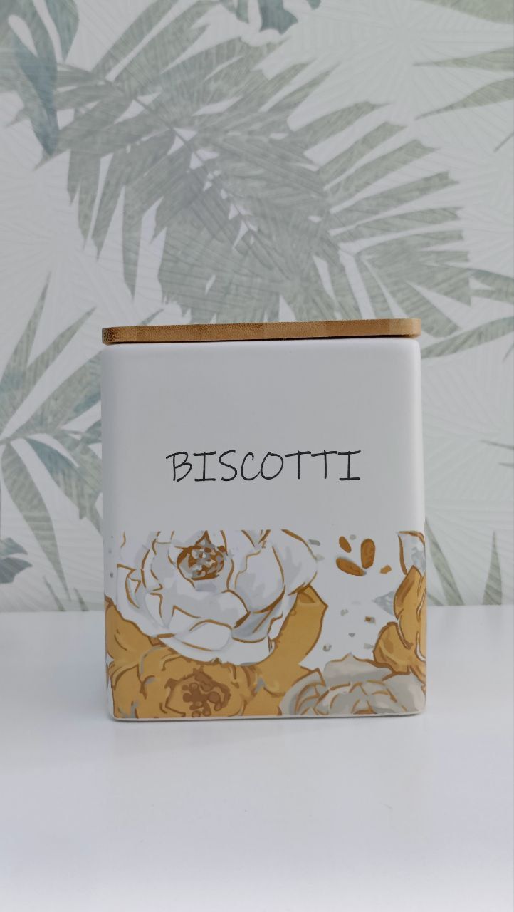 Biscottiera Quadrato modello Lux