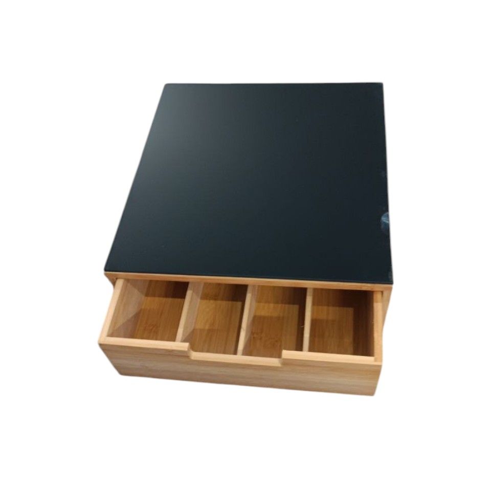 Cassetto Portacapsule con piano lucido