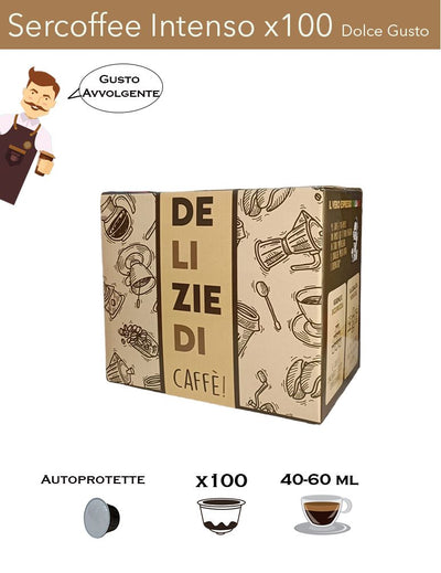 Dolce Gusto  Miscela Intenso SerCoffee®  x80 Comp.