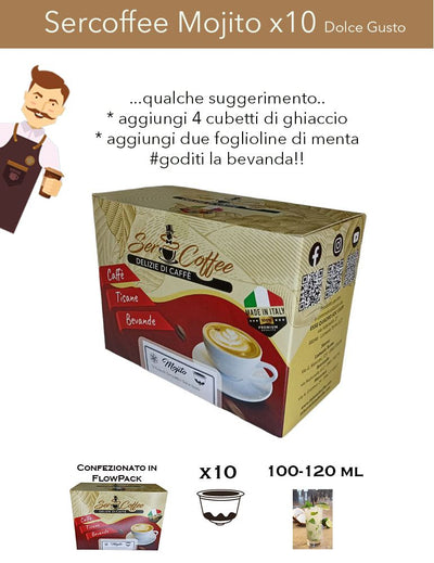 Dolce Gusto SerCoffee Mojito x10 Comp.
