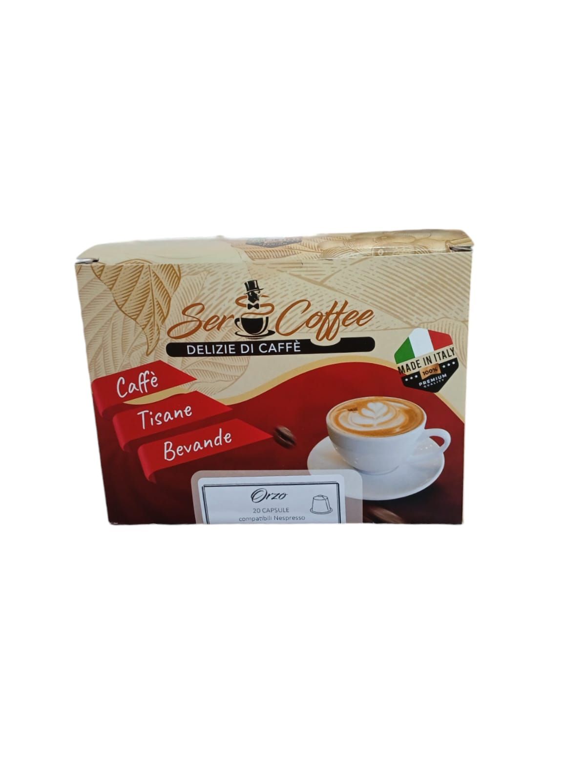 Nespresso SerCoffee Orzo x20 Comp.