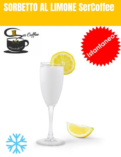 SORBETTO AL LIMONE SerCoffee - Bevanda Solubile